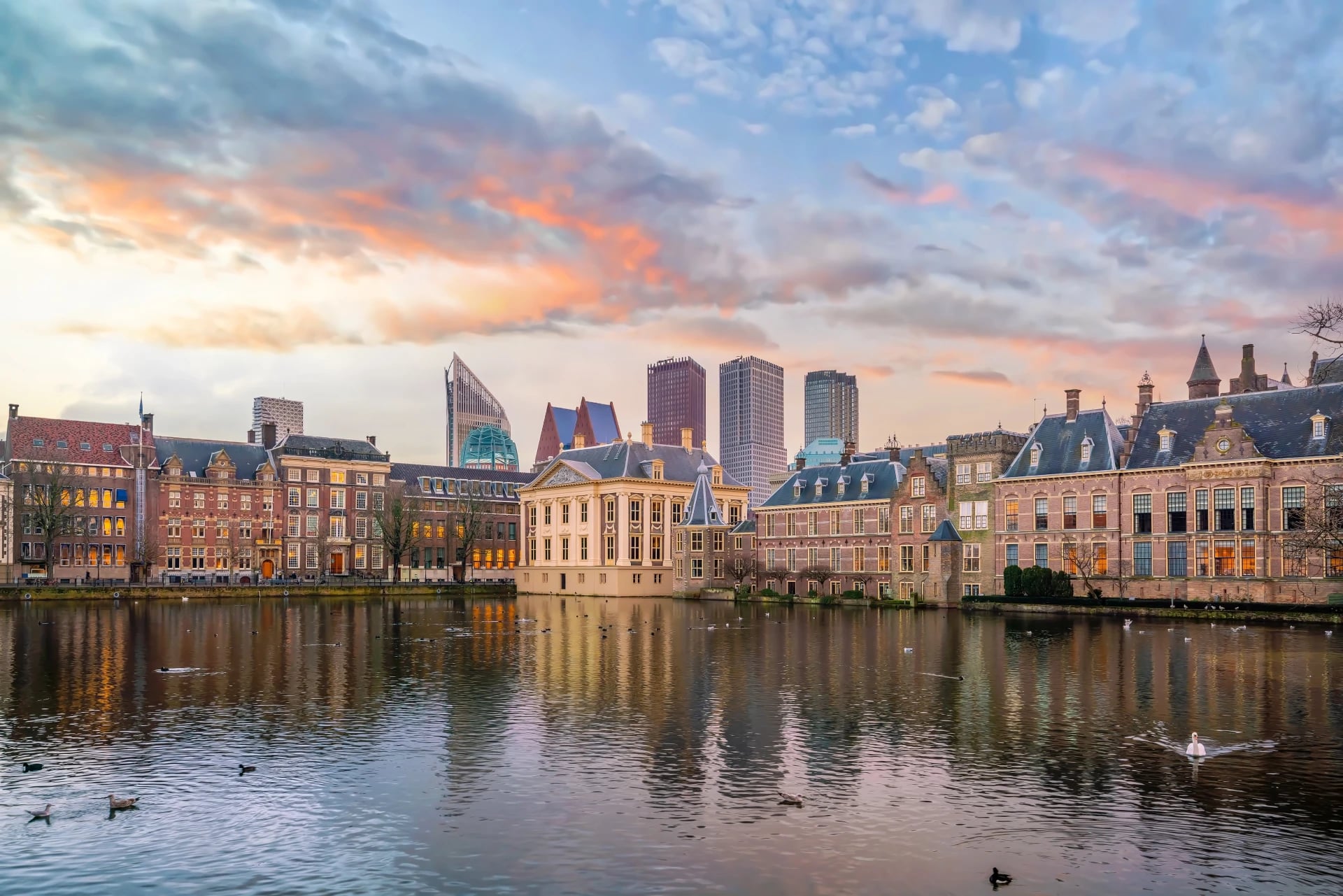 Skyline of Den Haag
