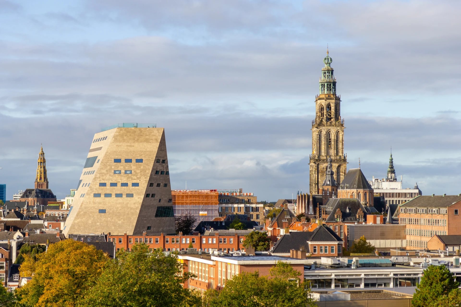 Skyline of Groningen